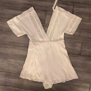 White Romper